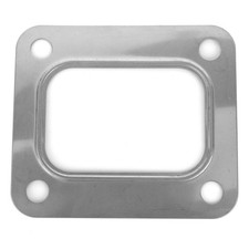 1-Turbo T4 Flange Gasket Stainless Steel 4 Bolt Hole SeparateType Metallic Crush