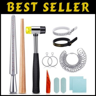 Complete Jewelry Repair Kit - Ring Mandrel & Hammer