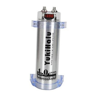  1.0 Farad Digital Power Capacitor Car Audio Accessories with Digital 1 Farad
