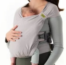 Boba Bliss 2-in-1 Hybrid Baby Carrier  Wrap In Grey