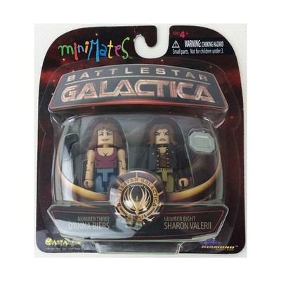 Diamond Selec Action Figur  Minimates 2 Pack - D'Anna Biers & Sharon Valer New