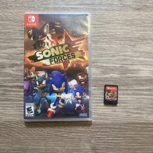 Sonic Forces Nintendo Switch Cartridge w/ Case Tested & Works