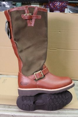 #ad Chippewa 15quot; Sunjo Snake Boots Leather amp; Viper Cloth #SN6913 Women#x27;s Sz 7M $225.00
