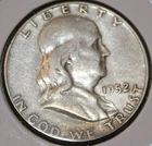 1952 Franklin Half Dollar