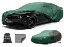 Waterproof Car Cover Custom Fit for Dodge Custom Fit Dodge Challenger green