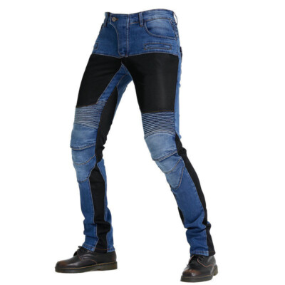 Jeans Pantaloni Invernali Moto Uomo Capas Para Calças Da