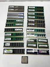 Kingston Corsair Hynix Samsung Micron Crucial DDR DDR2 DIMM SODIMM Mixed Lot