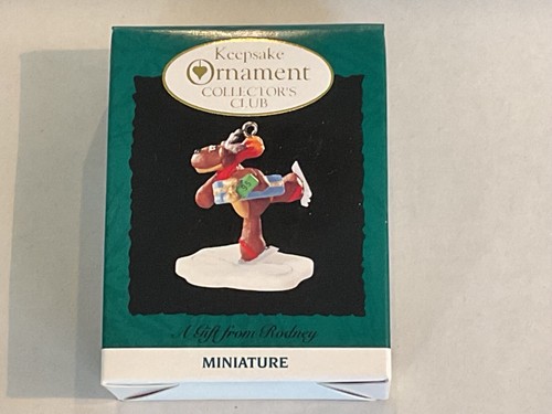 Hallmark Keepsake Ornament Collector’s Club Lot of 4 Miniatures 1994 & 1997 NRFB - Picture 3 of 10