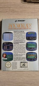 Jack Nicklaus Greatest 18 Holes Of Major Championship Golf Nintendo NES