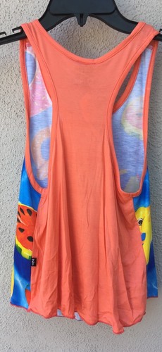 $52 NWT Zara Terez Pretzel Summer Pool Front Peach Back Tank Top Girls - Picture 2 of 2