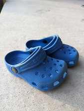 Crocs Kids Classic Clog Slip-On Boys  Girls Bright Cobalt Size 2 / 3 204536 