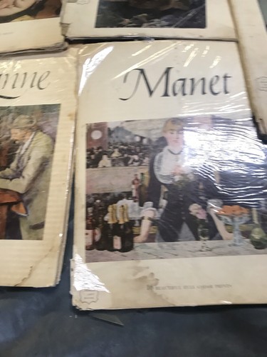 Set Of 5 Abrams Art Treasures Of The World Books Prints 1950 S Rare Collection Ebay