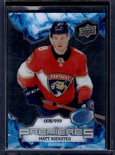 2021-22 Upper Deck Ice Premieres Matt Kiersted Rookie 008/999 #200