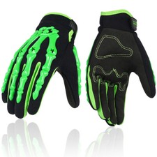 Motorcycle Skeleton Gloves Motocross BMX MX ATV Dirt Bike Bicycle Cycling Gloves