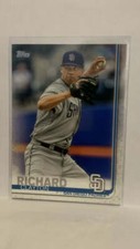 #92 Clayton Richard San Diego Padres 2019 Topps Series 1 Baseball Card