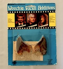 Woochie Facial Additions Large Space Ears Spock Trek alien wolf devil Prosthetic