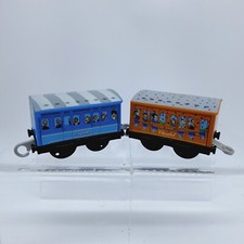 Thomas Friends Annie Clarabel Trackmaster Train Cars Mixed Set Fisher-Price