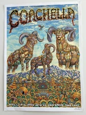 Emek Coachella 2018 Silkscreen Limited Signed & Numbered 66/250