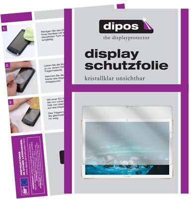 2x Schutzfolie für Huawei MediaPad M6 10.8 Zoll klar Displayschutzfolie Folie