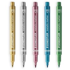 Staedtler 8323 Metallic Marker Pens Bullet Shaped Nib 1-2mm All Colours