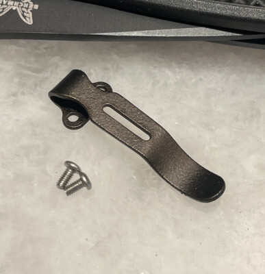 Dark Vintage Bronze Pocket Clip For Benchmade Knife 940 535 556 580 585 533 551