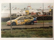 Vintage 1996 British Touring Car Photograph Williams Renault Racing Will Hoy