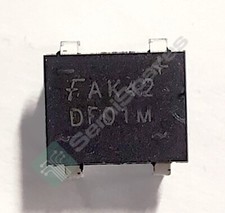 8 pcs. ONSEMI DF01M BRIDGE RECT 1P 100V 1.5A 4DIP