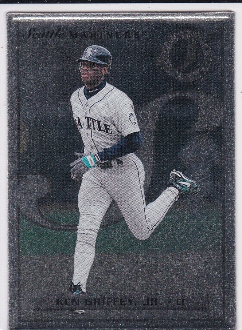KEN GRIFFEY JR. 1996 Leaf STEEL METAL Baseball Card #52 of 77