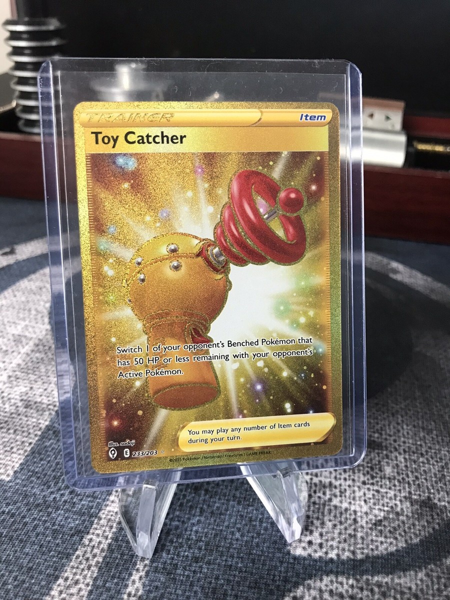 Pokmon TCG "Toy Catcher" Evolving Skies 233/203 Holo Secret Rare