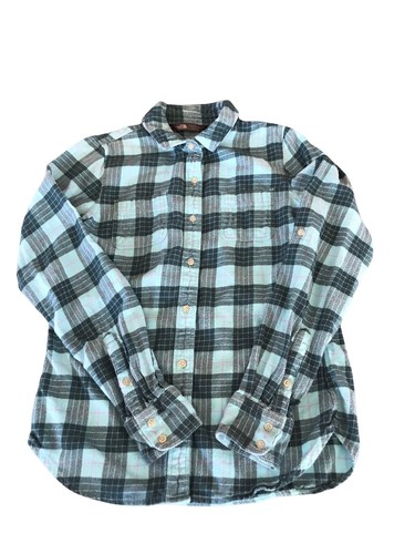The North Face Women Small Flannel Long 