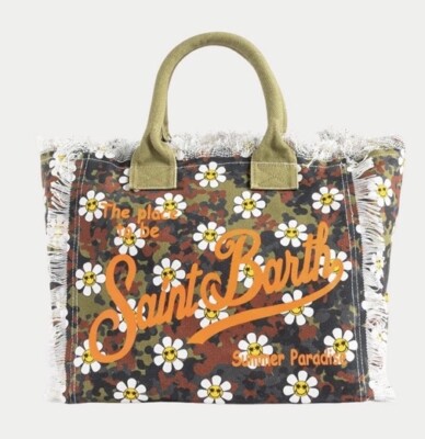 MC2 SAINT BARTH TASCHE Vanity Mimetic Daisy Margherite GROSS Introv ORIGINAL