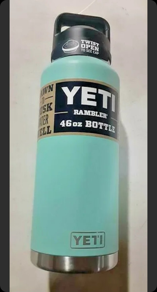 YETI Rambler 18oz bottle 　SEA FOAM 新品未使用 Yeti Rambler 18 oz Bottle with Chug Cap - Sea Foam - Hunters