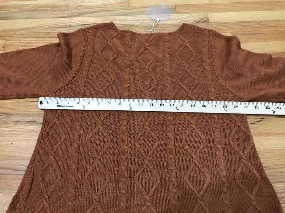 Simply Couture Feminino Tamanho G Malha Renda Babado Manga de Sino Camadas Boho Ano Novo - Imagem 4 de 4