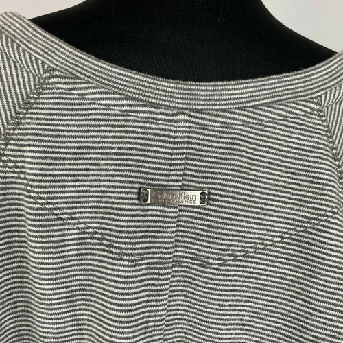 Calvin Klein Performance Quick Dry Womens M Striped Sweatshirt AU - Picture 9 of 12
