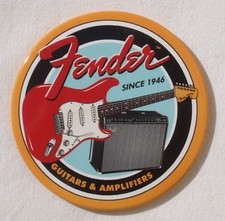 Fender Gitarren original USA XL Magnet Schild