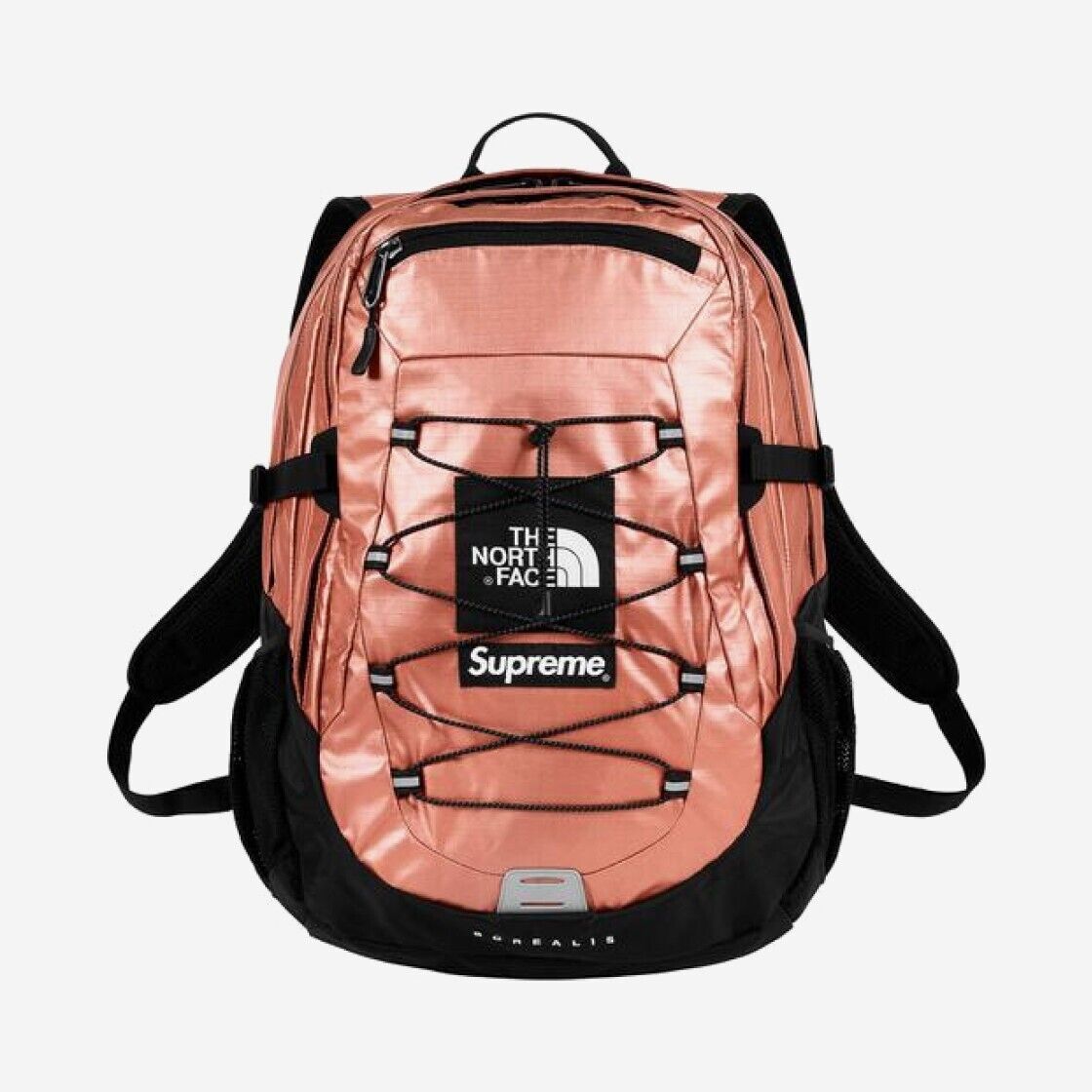Supreme x The North Face Metallic Borealis Backpack Rose Supreme x The North Face Metallic Borealis Backpack Rose