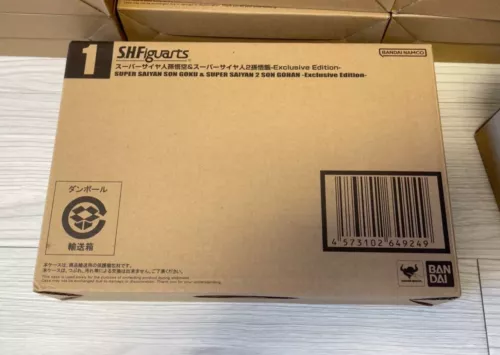 Bandai S.H.Figuarts Super Saiyan Son Goku & Super Son Gohan Evento Exclusivo SDCC - Imagen 3 de 9