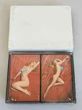 1976 Marilyn Monroe Tom Kelley Studios Double Deck Redislip Playing Cards Sealed