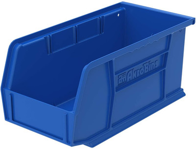 30230 Akrobins Plastic Hanging Stackable Storage Organizer Bin, 11-Inch X 5-Inch