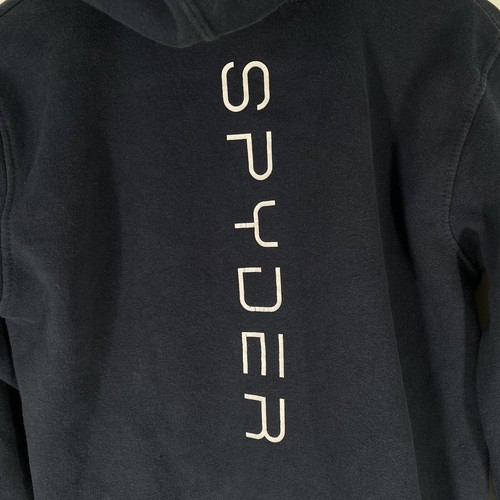 SPYDER Kids Boys Blue Full Zip Embroidered Hoodie Size XL - Picture 10 of 17