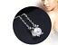 Miniaturansicht 3  - Perlen Kette Halskette aus 925 Silber mit 6mm Perle + exklusive LED Holzbox 