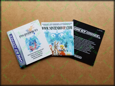 Ultimate Hits Edition Jeu Final Fantasy Tactics Advance GBA Version Japon Complète (CIB) - Édition Ultimate Hits - Comme Neuf Street Fighter Alpha 3 Gba