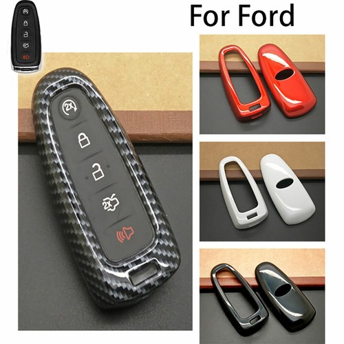 Premium ABS Remote Start Car Key Fob Case Cover Shell Fits Fitsd Edge 2012-2015 - Picture 6 of 19