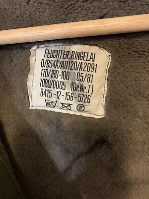Vintage GERMAN MILITARY Army Parka Field Jacket Hooded 1981 Vintage GERMAN MILITARY Army Parka Field Jacket Hooded 1981