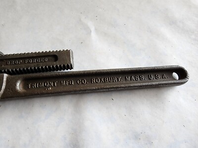 Vintage Trimo Size 18 PAT 12-19-11 Adjustable Monkey Wrench
