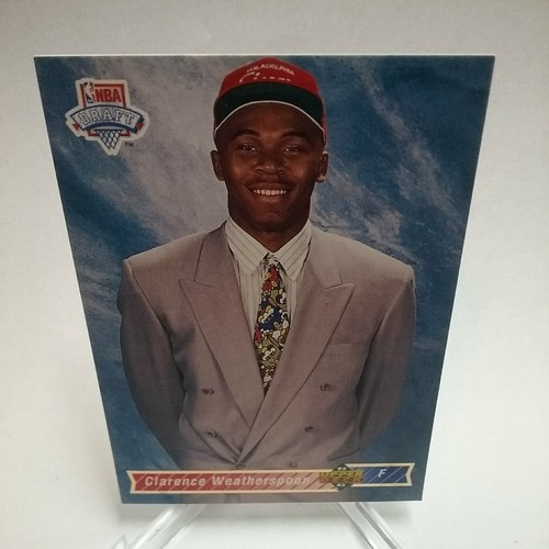 Clarence Weatherspoon 76ers 199293 Upper Deck NBA Draft 5 eBay