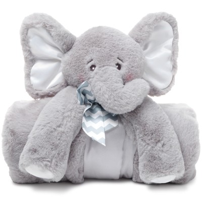 Cuddle Me Sleeper Elephant - Grey Spout Elephant - 28.5'' x 28.5''