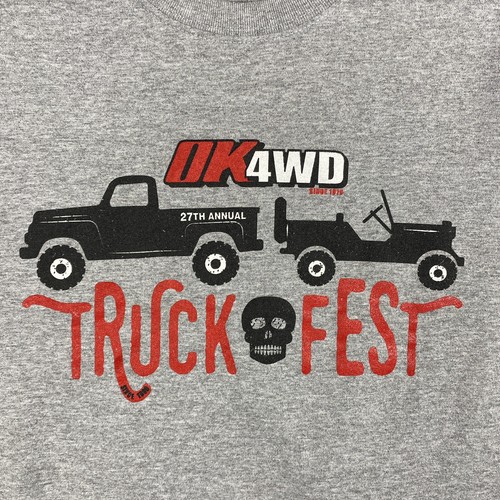 4WD Offroad Shirt Youth Small Cotton 2016 OK Monster Truck Fest 4X4 Buggy - Picture 5 of 9