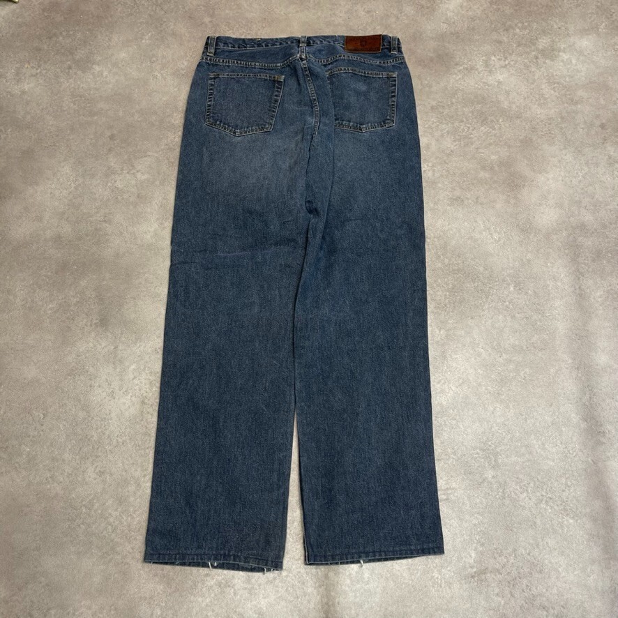 Tommy Hilfiger Denim Jeans Mens 32" Regular Straight Fit Trousers, Blue image 2