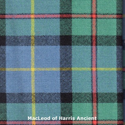 Sciarpa Unisex In Pura Lana D'Agnello Macleod Tartan, 30x150 Cm, Morbida E Calda, Confezione Regalo, Modello Scozzese Classico Per Uomo E Donna
